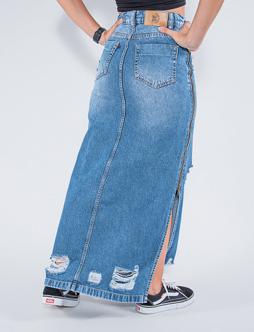 Revanche saia jeans sales