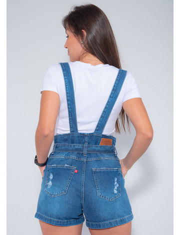 Shorts Jeans Atacado Clochard com Al a Feminino Revanche Nicolette