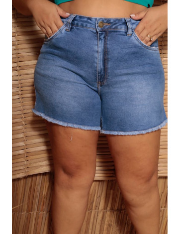 Shorts Jeans Boyfriend Curvy Atacado Feminino Revanche Mersin 