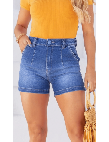 Shorts Jeans Hot Pants Atacado Feminino Revanche Olivenza Unica