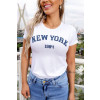 Camiseta Atacado Feminina Revanche Melanee Branco Detalhe Frente