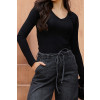 Blusa Manga Longa Atacado Feminina Revanche Adriele Preto