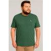 Camiseta Bordada Plus Size Atacado Masculina Revanche Medina Verde Aspen