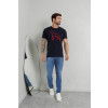 Camiseta Bordado Atacado Masculino Revanche Betim Azul Marinho Ultra