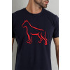 Camiseta Bordado Atacado Masculino Revanche Betim Azul Marinho Ultra