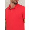 Camiseta Polo Com Elastano Atacado Masculino Revanche Dahod Vermelho