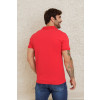 Camiseta Polo Com Elastano Atacado Masculino Revanche Dahod Vermelho