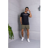Bermuda D´Água Com Elastano Atacado Masculina Revanche Thoubal Verde Militar