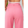 Calça Mom Alfaiatria Com Barra Italiana Atacado Feminina Revanche Lakatoro rosa chiclete