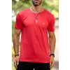 Camiseta Básica Atacado Masculino Revanche Foggia Vermelho