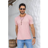 Camiseta Estonada Atacado Masculina Revanche Leandre Rosê