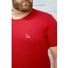 Camiseta Bordada Plus Size Atacado Masculina Revanche Medina Bordo
