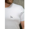 Camiseta Bordada Plus Size Atacado Masculina Revanche Medina BRanco