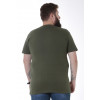 Camiseta Bordada Plus Size Atacado Masculina Revanche Medina Verde Musgo