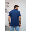 Camiseta Gola Alta Oversized Atacado Masculino Revanche Zaltane Azul Marinho