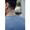 Camiseta Manga Longa Com Punho Estampada Atacado Masculina Revanche Zurique Cinza