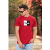 Camiseta Bordada Simple Atacado Masculino Revanche Mutuípe Bordo
