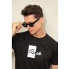 Camiseta Bordada Simple Atacado Masculino Revanche Mutuípe Preto