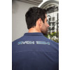 Camiseta Polo Estampada Atacado Masculino Revanche Lubeque Azul Marinho