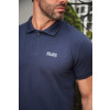 Camiseta Polo Estampada Atacado Masculino Revanche Lubeque Azul Marinho