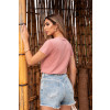 Camiseta Estampada Atacado Feminina Revanche Magna Rose