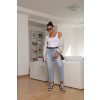 Calça Jeans Cropped Mom Atacado Feminina Revanche Ibitiara Unica