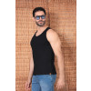 Camiseta Regata Rib Atacado Masculina Revanche Lommel Preto