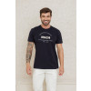Camiseta Bordada Atacado Masculina Revanche Belovo Azul Marinho Ultra