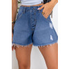 Shorts Jeans Gode Barra Cortada Atacado Feminino Revanche Mallabia