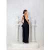 Jardineira Wide Leg Com Bolso Atacado Feminina Revanche Diffa Preto