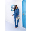 Blazer Jeans Cropped Atacado Feminino Revanche Minya