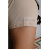 T-Shirt Básica Curvy Atacado Feminina Revanche Anshan Bege
