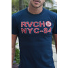 Camiseta Silkada Atacado Masculina Revanche Vince Azul Marinho