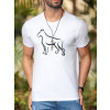 Camiseta Bordado Atacado Masculino Revanche Betim Branco