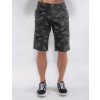 Bermuda Atacado Camuflado Masculina Revanche Chevell Cinza Frente