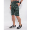 Bermuda Atacado Camuflado Masculina Revanche Chevell Verde Lado