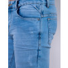 Bermuda Jeans Atacado Masculina Revanche Ian Detalhe Lateral