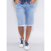 Bermuda Jeans Atacado Masculina Revanche Lancelin Azul Frente