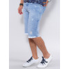 Bermuda Jeans Atacado Masculina Revanche Lancelin Azul Lado