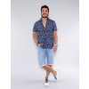 Bermuda Jeans Atacado Masculina Revanche Lancelin Azul Look