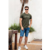 Bermuda Jeans Básica Bordada Atacado Masculina Revanche Belmonte