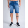 Bermuda Jeans Atacado Masculina Revanche Facundes Azul Frente