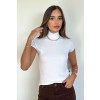 Blusa Gola Alta Atacado Feminino Revanche Bonônia Branco