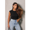 Blusa Franzida Atacado Feminina Revanche Livadiá Preto