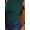 Blusa Franzida Atacado Feminina Revanche Livadiá Verde Pinho