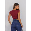 Blusa Franzida Atacado Feminina Revanche Livadiá Vinho