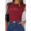 Blusa Franzida Atacado Feminina Revanche Livadiá Vinho