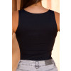Blusa Regata Alça Larga Atacado Feminina Revanche Petélia Preto