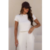 Blusa Moletom Gola Careca Atacado Feminina Revanche Amalfi marfim
