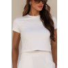 Blusa Moletom Gola Careca Atacado Feminina Revanche Amalfi marfim